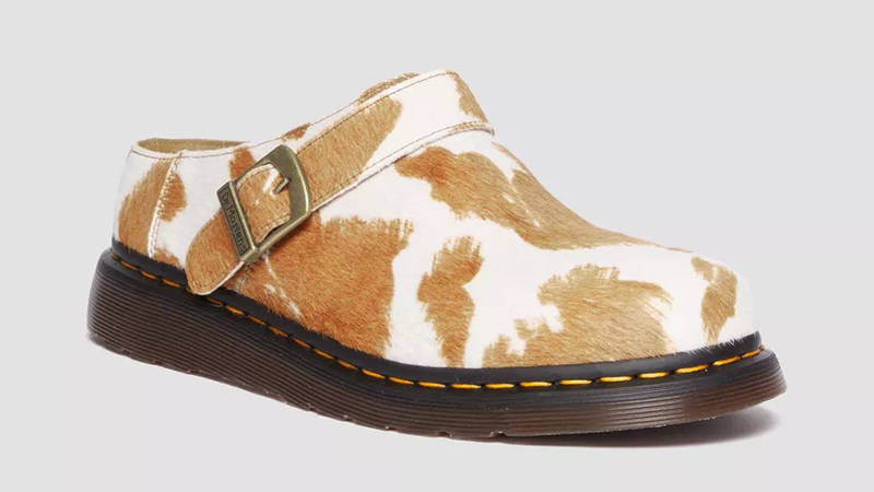 Martens Isham Mules Cow Print Where To Buy 31088934