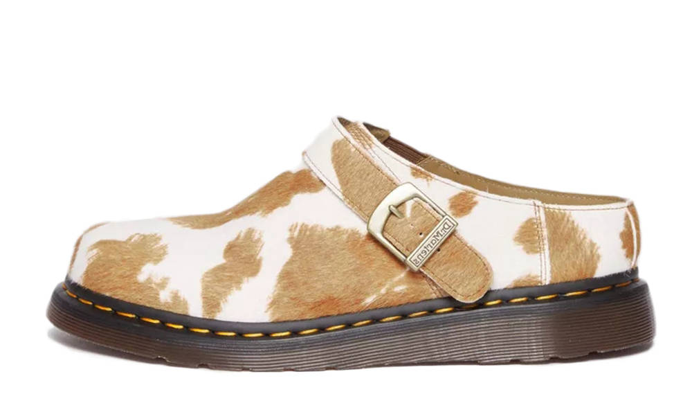 Dr. Martens Isham Mules Cow Print