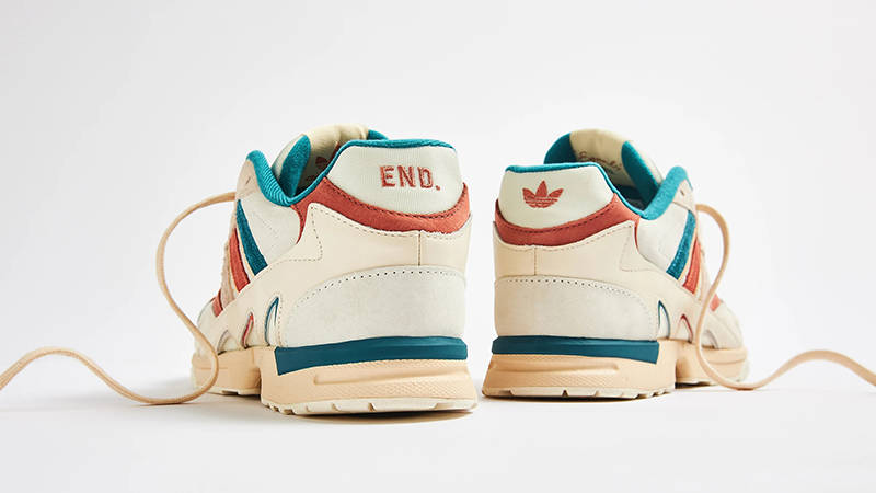 END. x adidas Torsion Super Equals White ID7589 Back