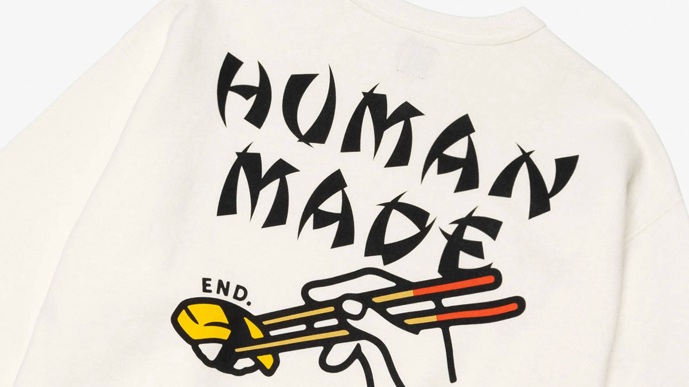 Human Made End. X Sushi T-shirt in Black