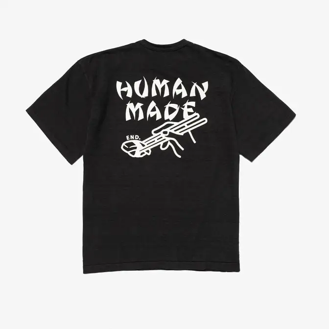 END. x Human Made Sushi T-Shirt | Where To Buy | hm25te020-blk