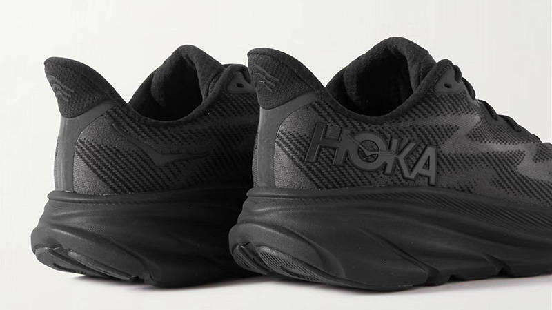 Hoka One One Clifton 9 Black back