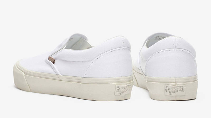 JJJJound x Vans Classic Slip-On White VN0A3QXYW00 Back