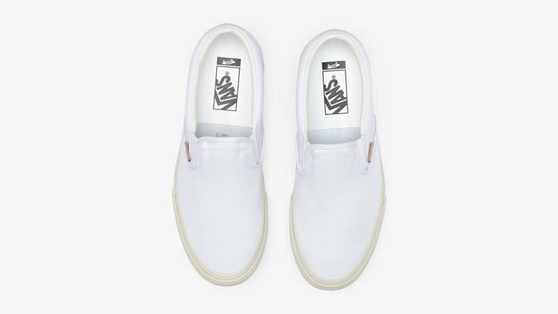 JJJJound x Vans Classic Slip-On White VN0A3QXYW00 Top