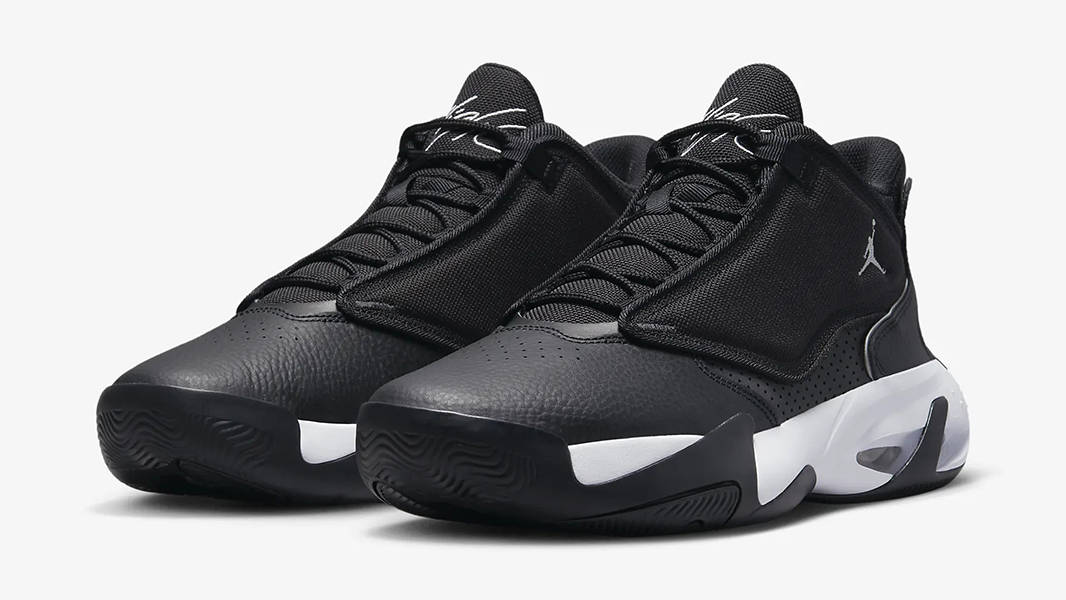Jordan Max Aura 4 Black White Silver DN3687-002 Side