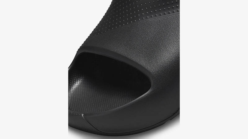 Jordan Post Slides Black front