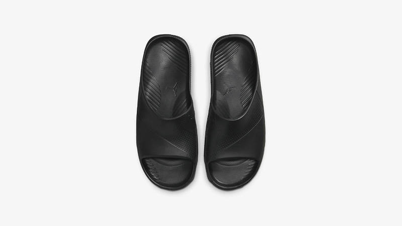 Jordan Post Slides Black middle
