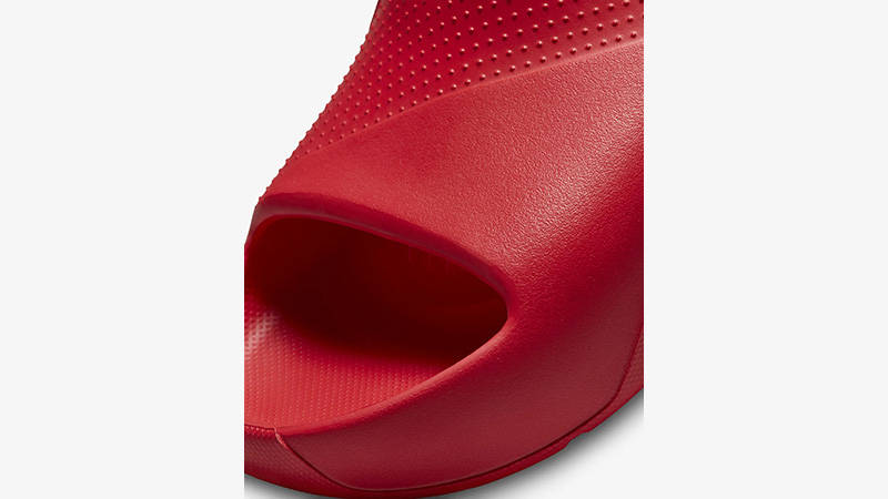 Jordan Post Slides University Red front