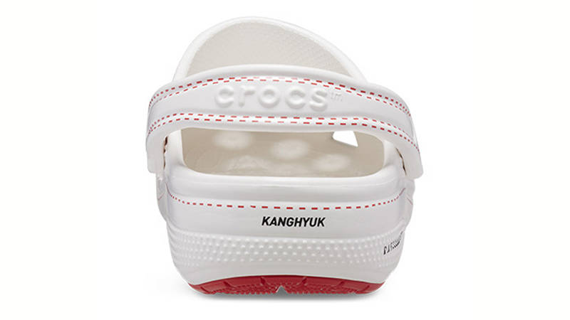 Kanghyuk x Crocs Classic Clog White 208475-100 Back