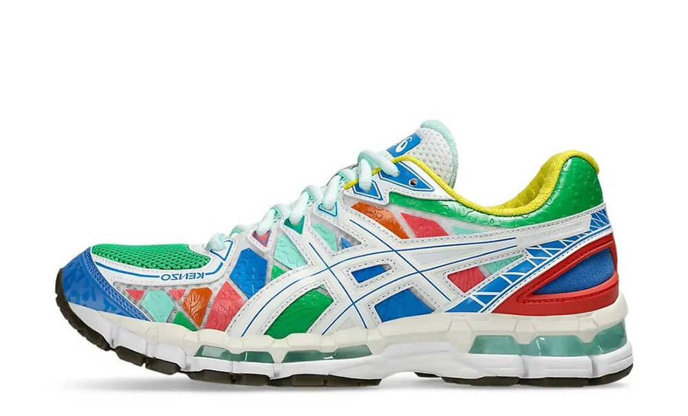 KENZO x ASICS GEL-Kayano 20 Multi Green