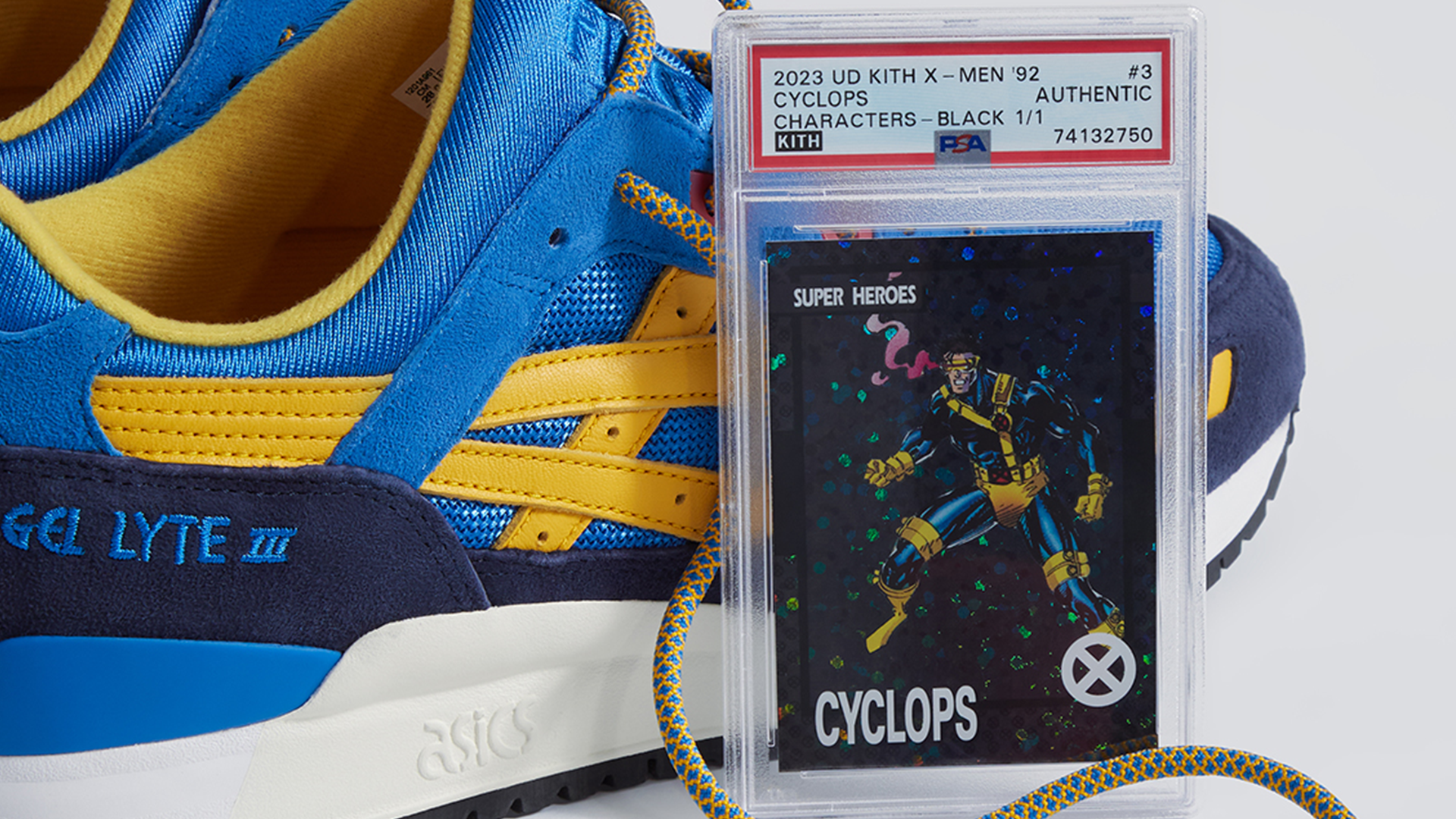 KITH’s ASICS x X-Men Collab Takes Inspo From Collectable Trading Cards