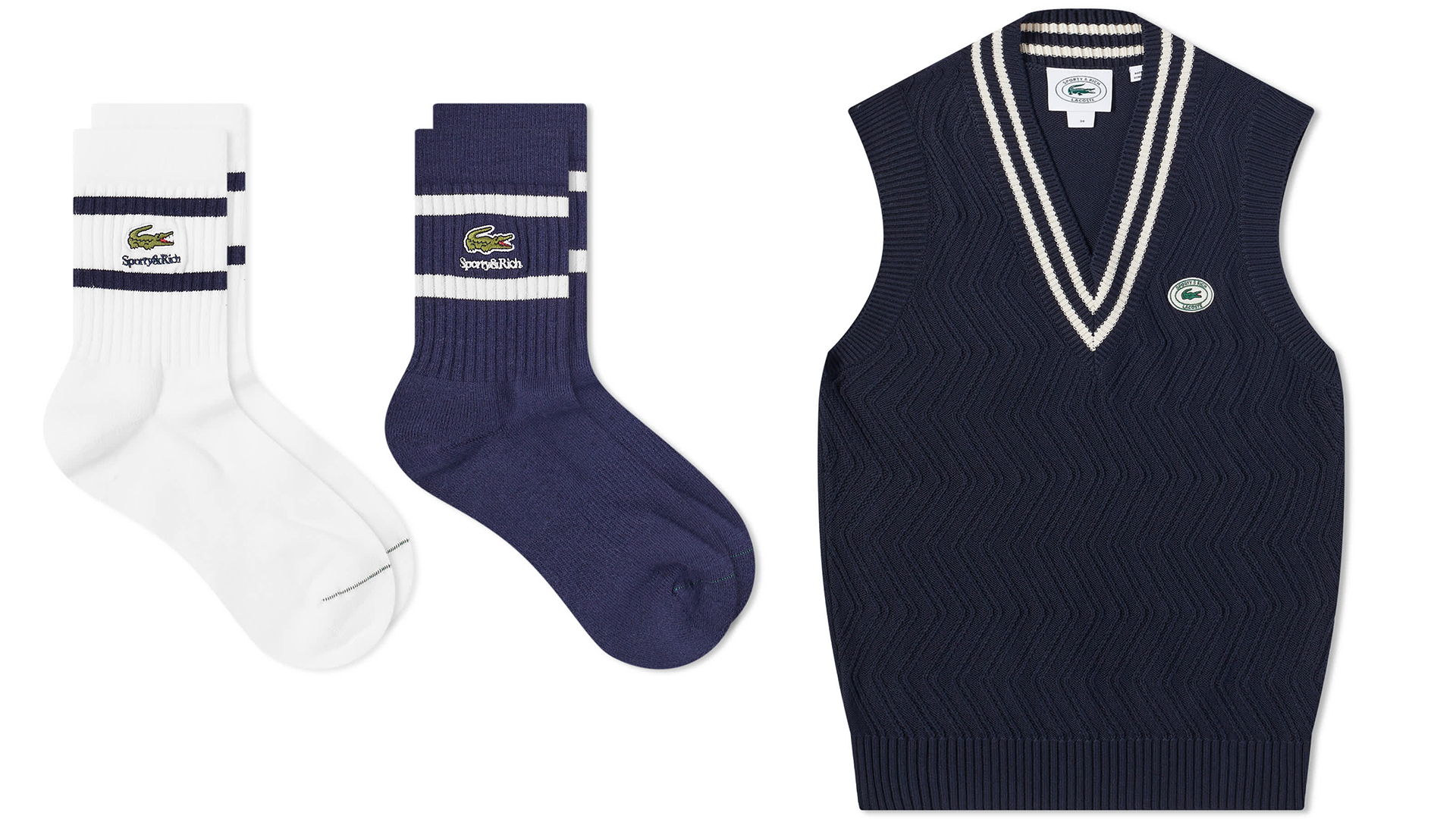 Sporty & Rich x Lacoste Are Onto a Winner