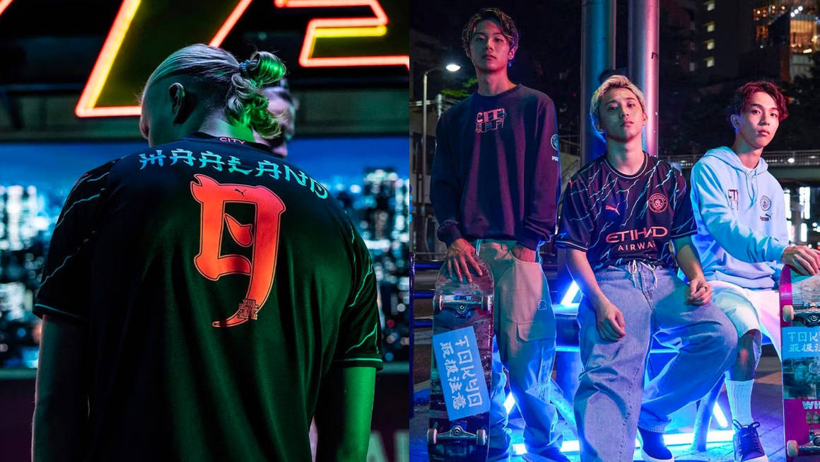 City and PUMA launch our 2023/24 third kit in Tokyo