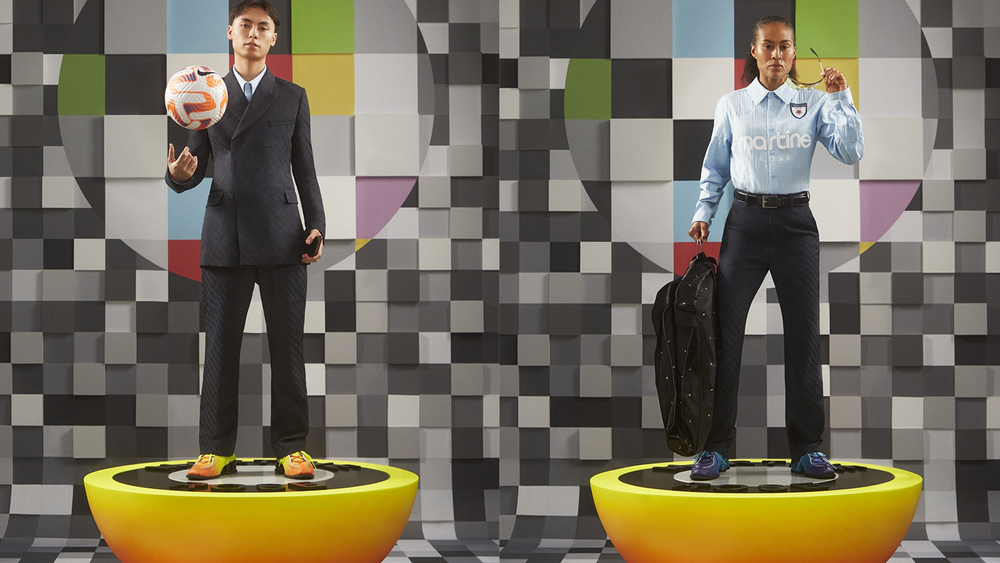 Image via Martine Rose Martine Rose & Nike Present Genderless Football Formalwear Collection