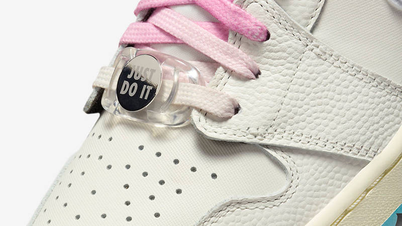 Michelle Wie West x Air Jordan 1 High Golf Pebble Beach FV3565-100 Detail