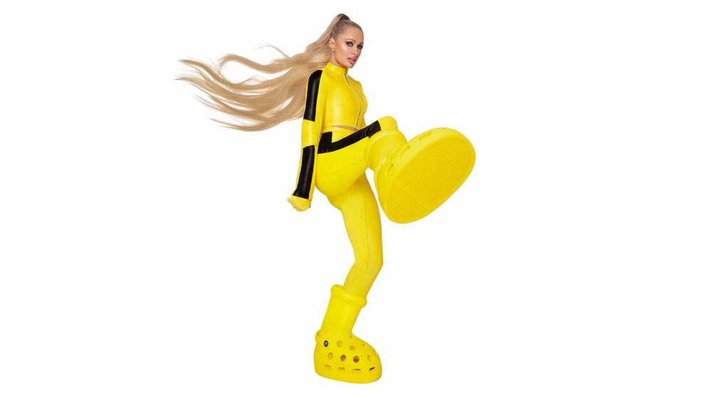 Image via MSCHF You Can Actually Cop the MSCHF x Crocs “Big Yellow Boot”