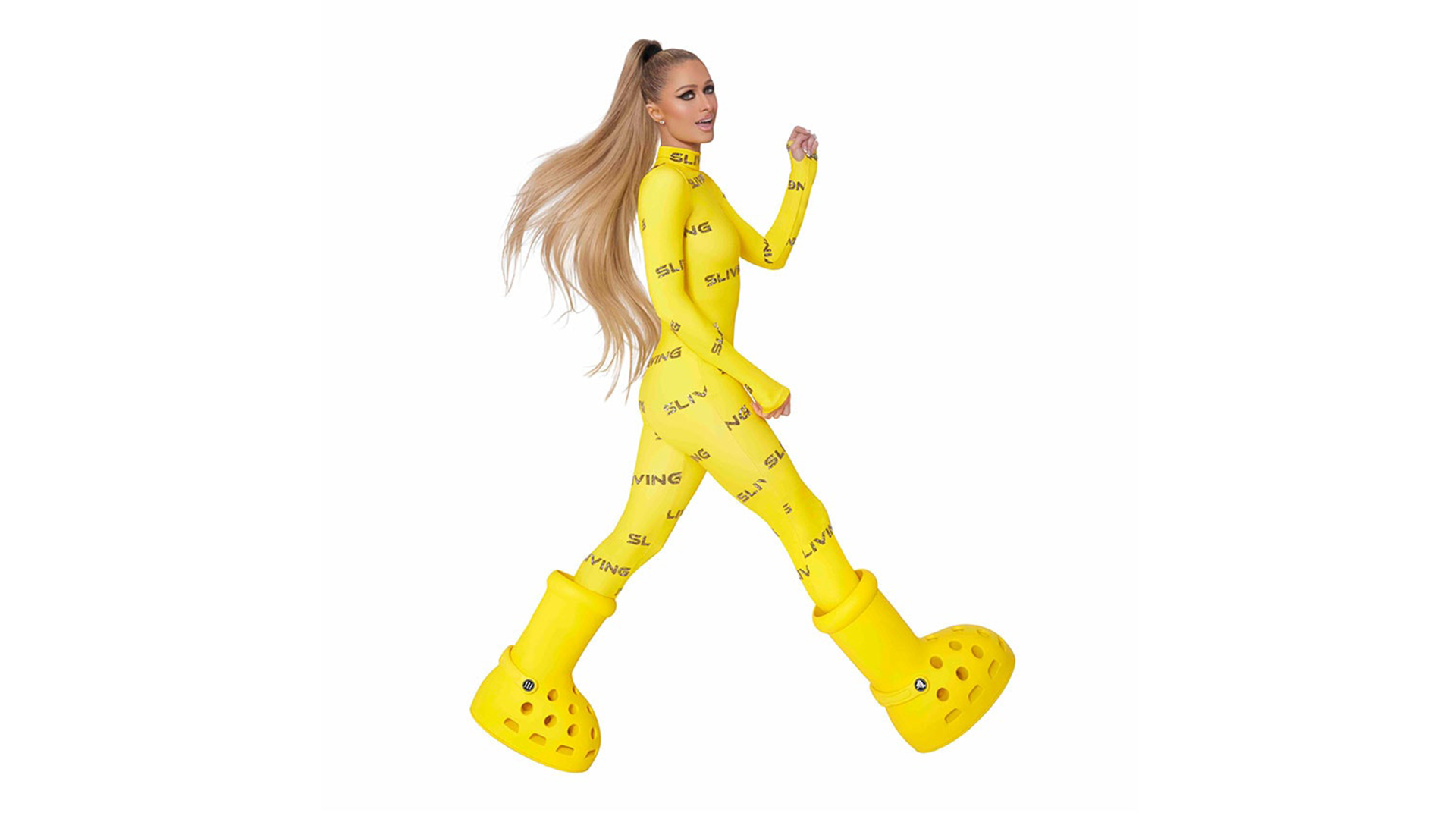 You Can Actually Cop the MSCHF x Crocs “Big Yellow Boot”