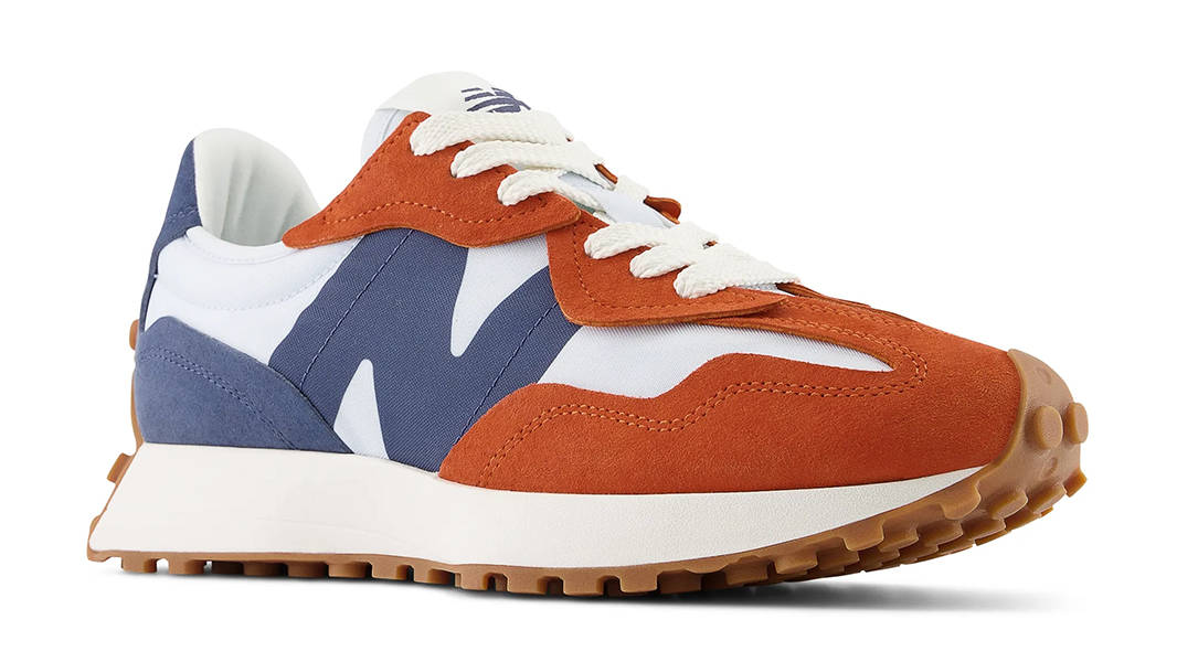 New Balance 327 Cayenne Blue U327WEJ Side