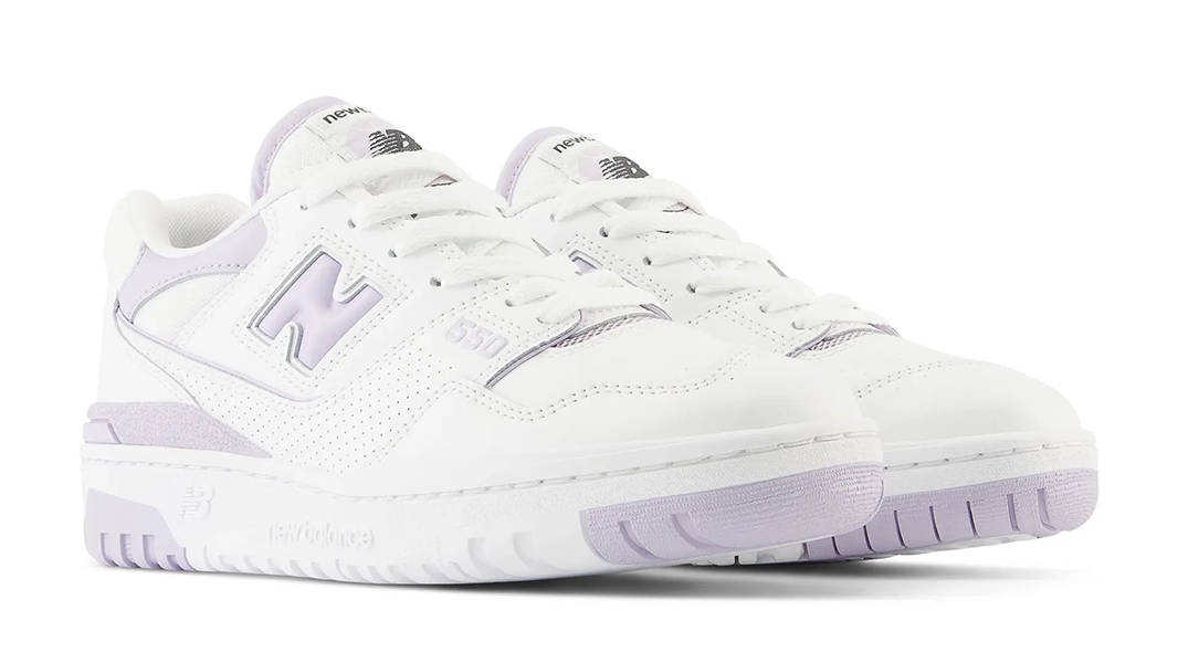 New Balance 550 White Lilac BBW550BV Side