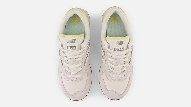 New Balance 574 Grey Sea Salt Maize WL574QD Top