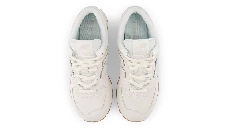 New Balance 574 White Gum Middle
