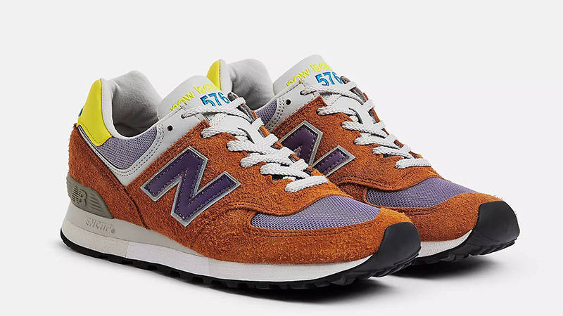 New Balance 576 Made in UK Apricot front