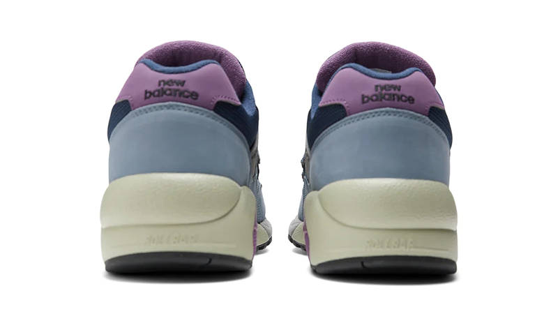 New Balance 580 Grey Purple Navy MT580VB2 Back