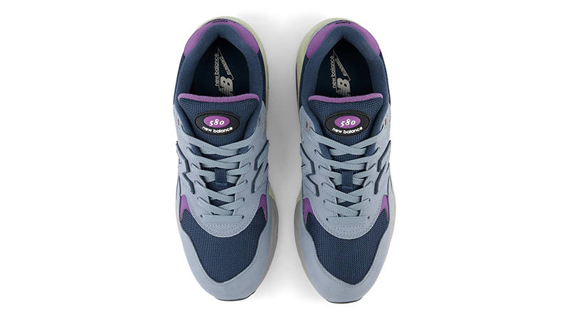 New Balance 580 Grey Purple Navy MT580VB2 Top