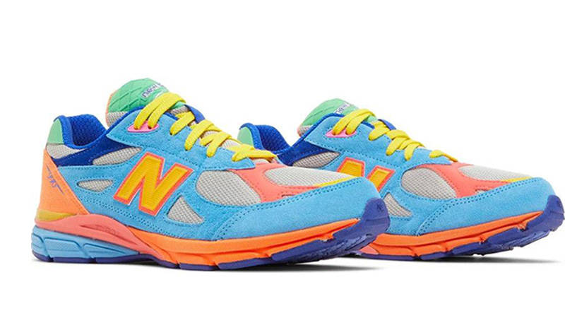 New Balance 990v3 Big Kid 'Wild Style' Multi front