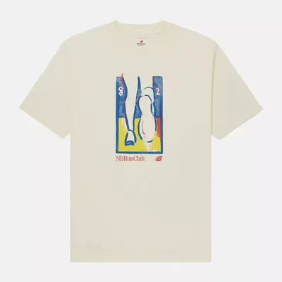 New Balance Made in USA 1982 Run Club T-Shirt Dawn Glow