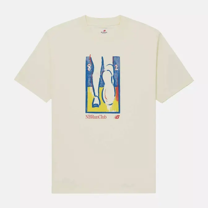 New Balance Made in USA 1982 Run Club T-Shirt Dawn Glow