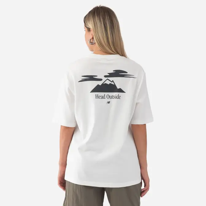 New Balance Mountain T-Shirt HIP Exclusive White Backside Full