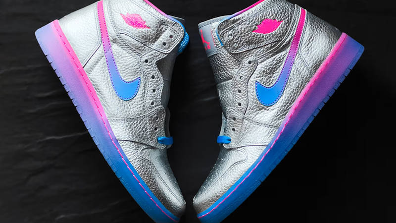 Nicki Minaj x Air Jordan 1 The Pinkprint Side