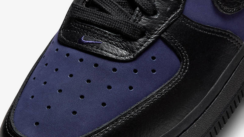 Nike Air Force 1 Low Black Purple