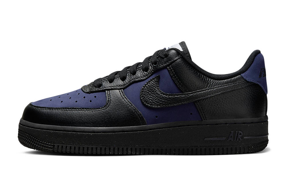 Nike Women's Air Force 1 '07 'Black and Purple Ink' (DZ2708-500