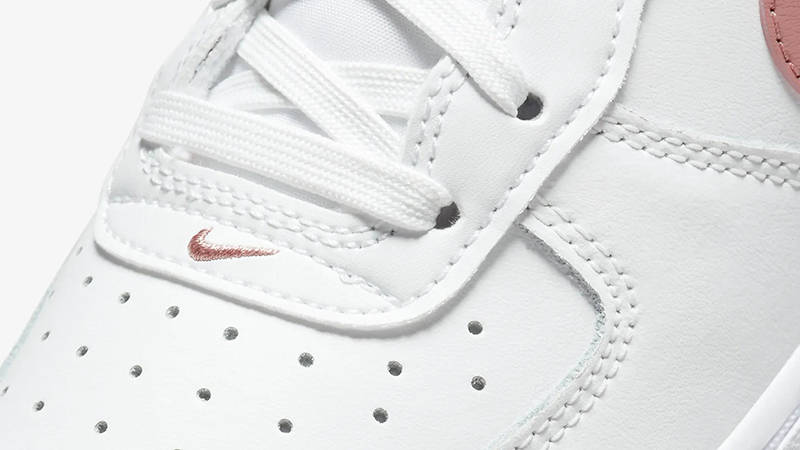 Nike Air Force 1 Low GS White Red Stardust DV7762-102 Detail