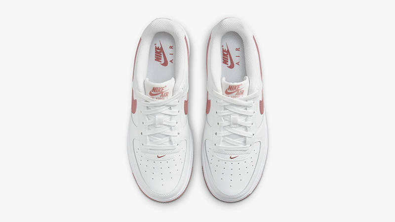 Nike Air Force 1 Low GS White Red Stardust DV7762-102 Top