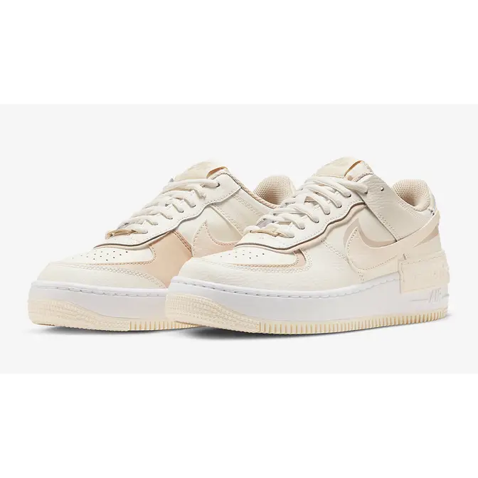 Nike Air Force 1 Shadow Light Tan | Where To Buy | FQ6871-111 | The ...