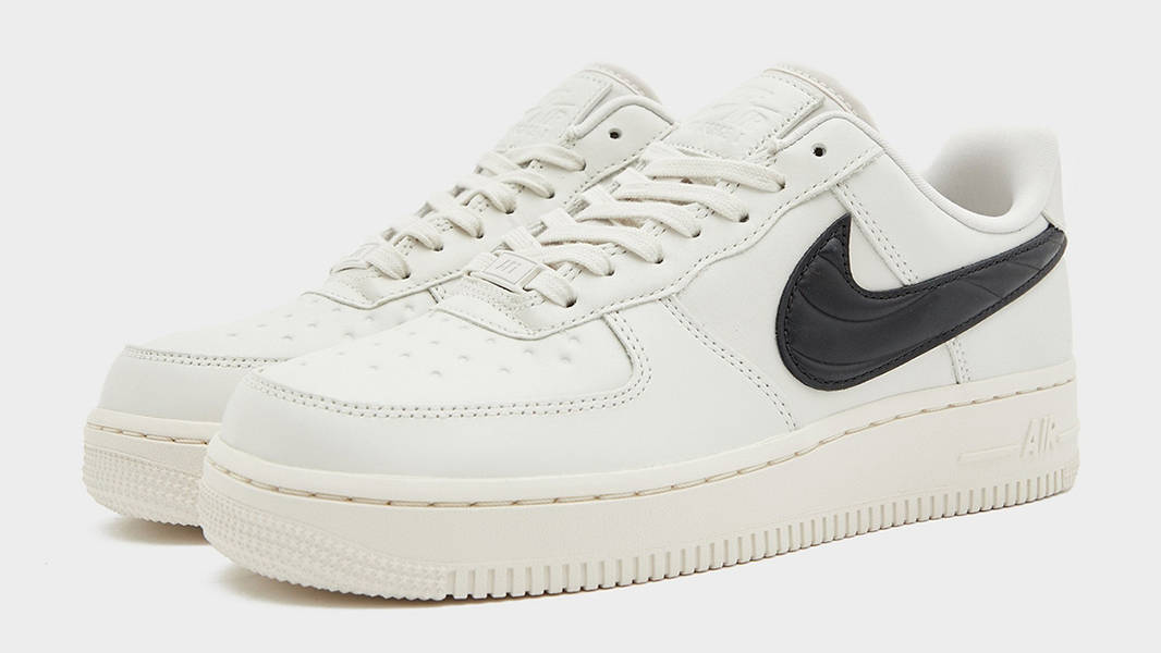 Nike Air Force 1 Low Water Resistant Upper Sail Black Side