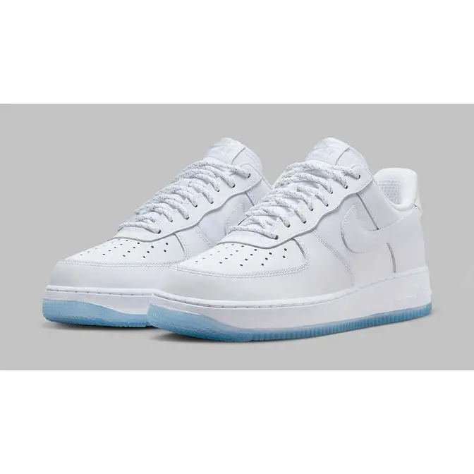 Nike Air Force 1 Low White Icy Blue Front