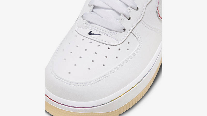 Nike Air Force 1 Low White Multi toe