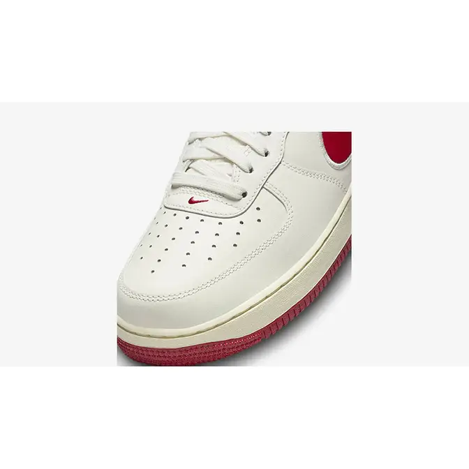 Nike Air Force 1 Low White Red Sail | Where To Buy | FV0392-101 | The ...