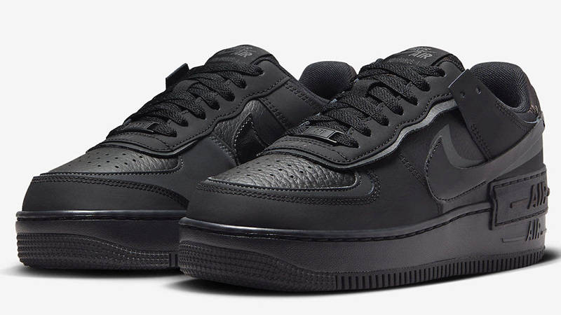 Nike Air Force 1 Shadow Triple Black