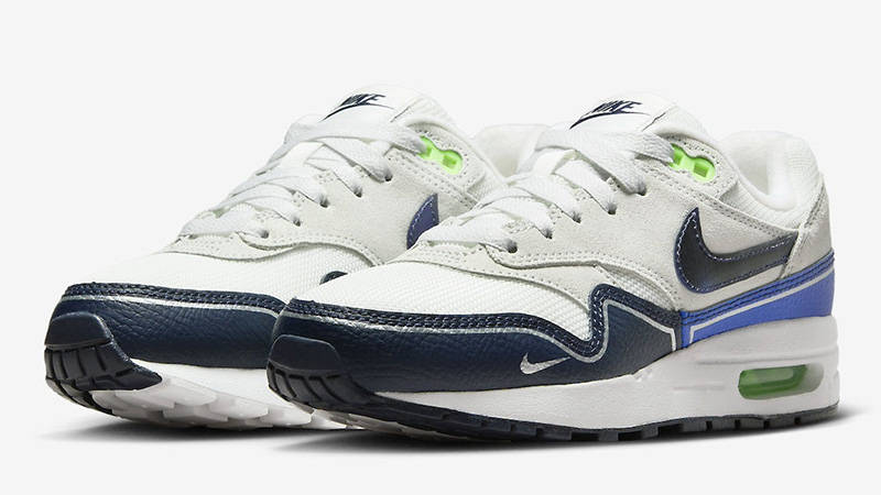 Nike Air Max 1 GS Obsidian Royal front