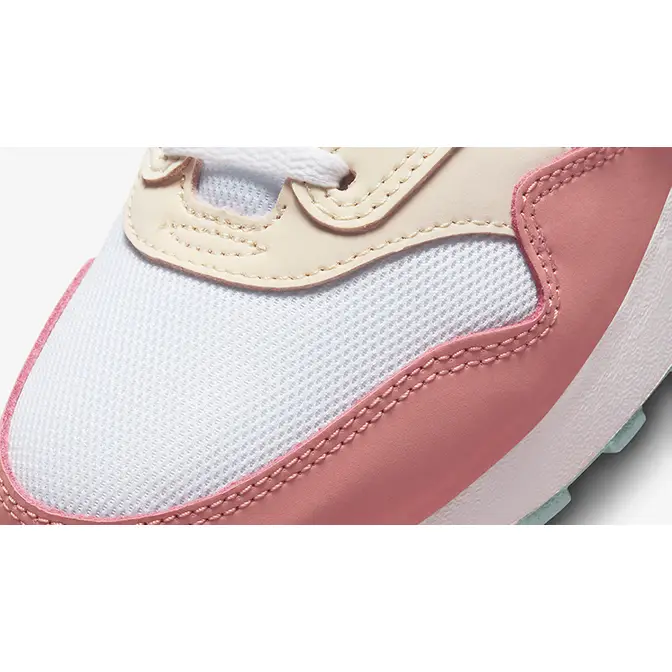 Nike Wmns Air Force 1 Low LX 'Reveal' CJ1650 100 GS Pink Mint Foam DZ3307-101 Detail