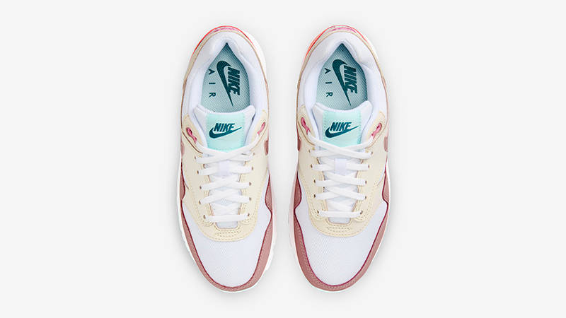 Nike Air Max 1 GS Pink Mint Foam DZ3307-101 Top