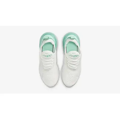 Nike Air Max 270 GS White Jade Ice 943345-115 Top