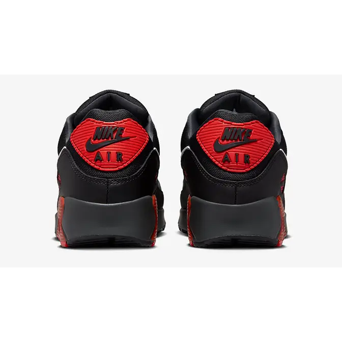 Nike Air Max 90 Black Mystic Red | Where To Buy | FB9658-001 | The Sole ...