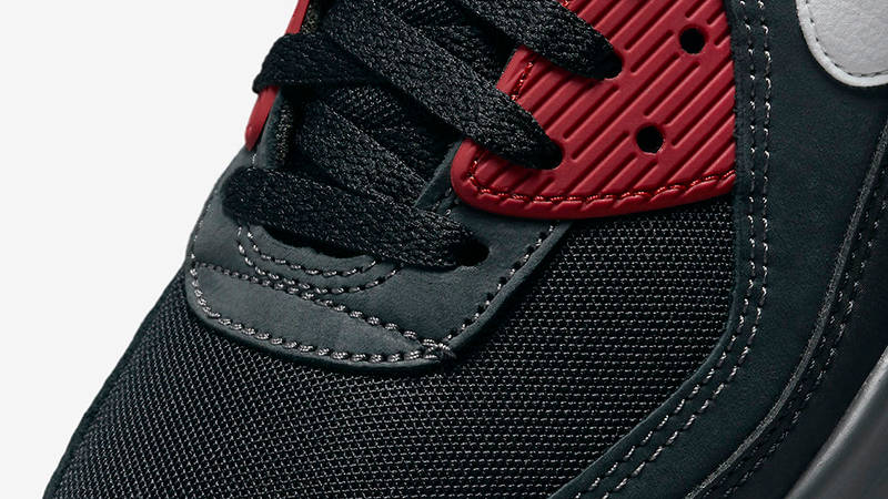 Nike Air Max 90 Black Mystic Red FB9658-001 Detail