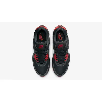 Nike Air Max 90 Black Mystic Red FB9658-001 Top